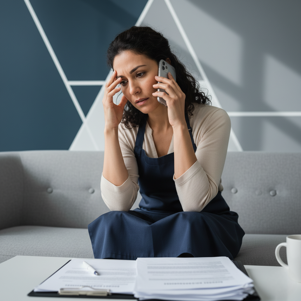 client calling to get redundancy advice