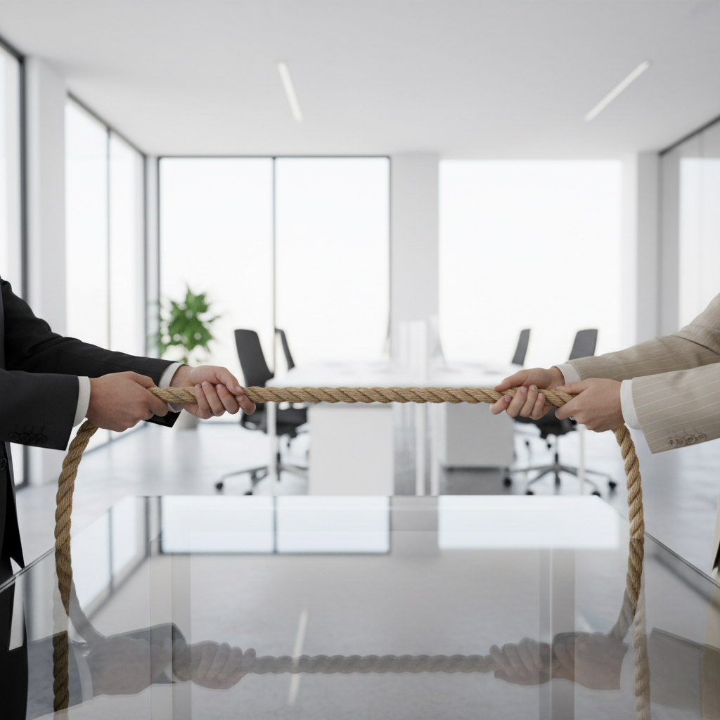 internal tug of war in family business dispute