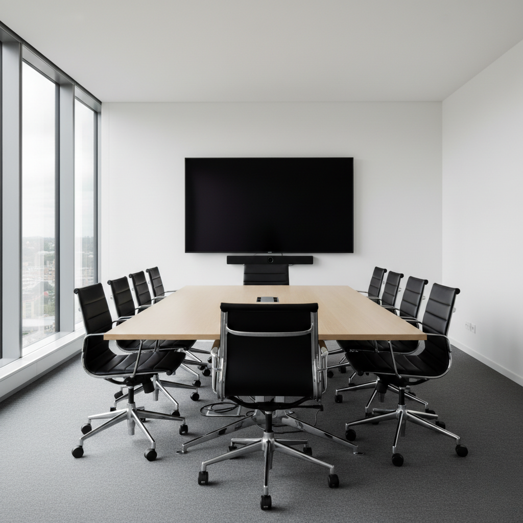 family business dispute meeting area